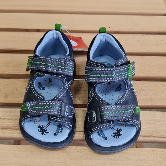 🎁 ECCO Baby Hide & Seek Moon Open Toe Sandals - Picture 2 of 3